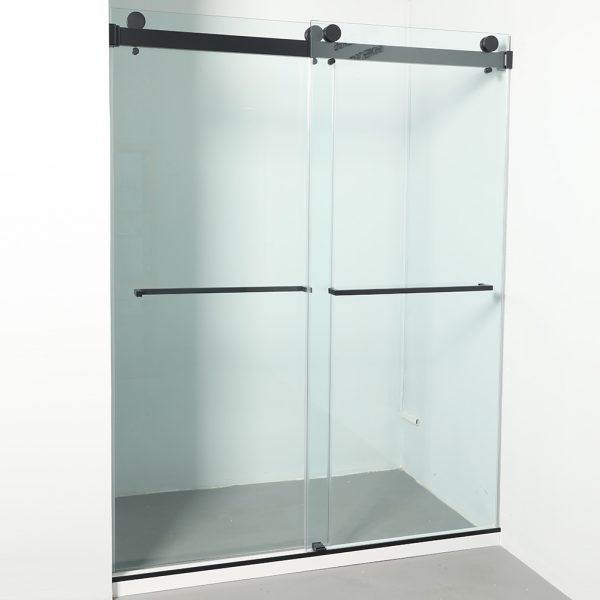 1 AS-8855D Double Sliding Shower Door